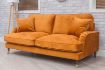 Rupert Fabric Sofa - Orange 2
