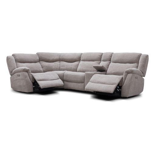 Lorenza Champagne Fabric Sofa