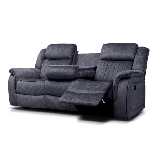 Gresham Dark Grey Fabric Sofa