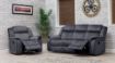 Gresham Dark Grey Fabric Sofa 2