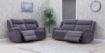 Lorenza Dark Grey Fabric Sofa 2