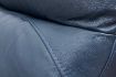 Torino Navy Leather Sofa 5