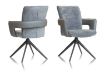 Opus Swivel Arm Chair - Grey 2