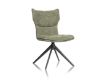 Nero Swivel Dining Chair - Forest Green