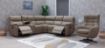 Pandora Bisque Leather Sofa 1