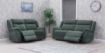 Lorenza Sage Green Fabric Sofa 3
